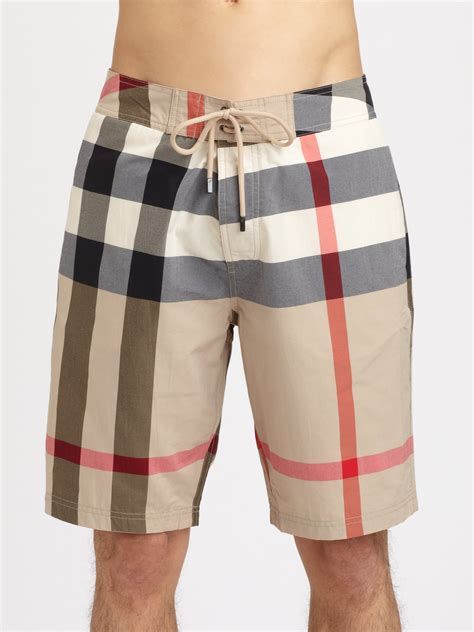 burberry swim trunks mens replica|Burberry men's swim trunks sale.